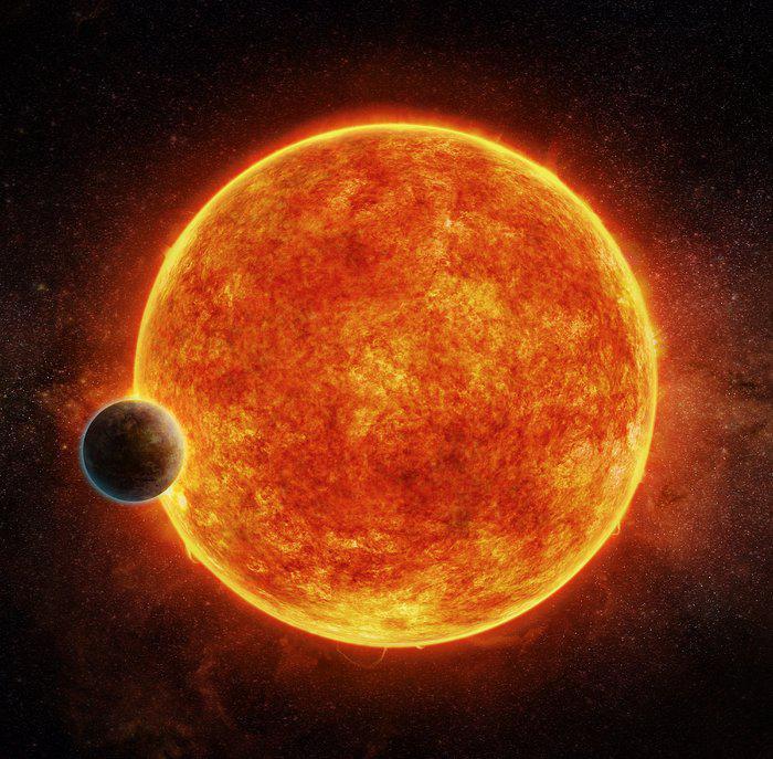 Artist’s Impression Of The Newly-discovered Rocky Exoplanet, L – Www ...